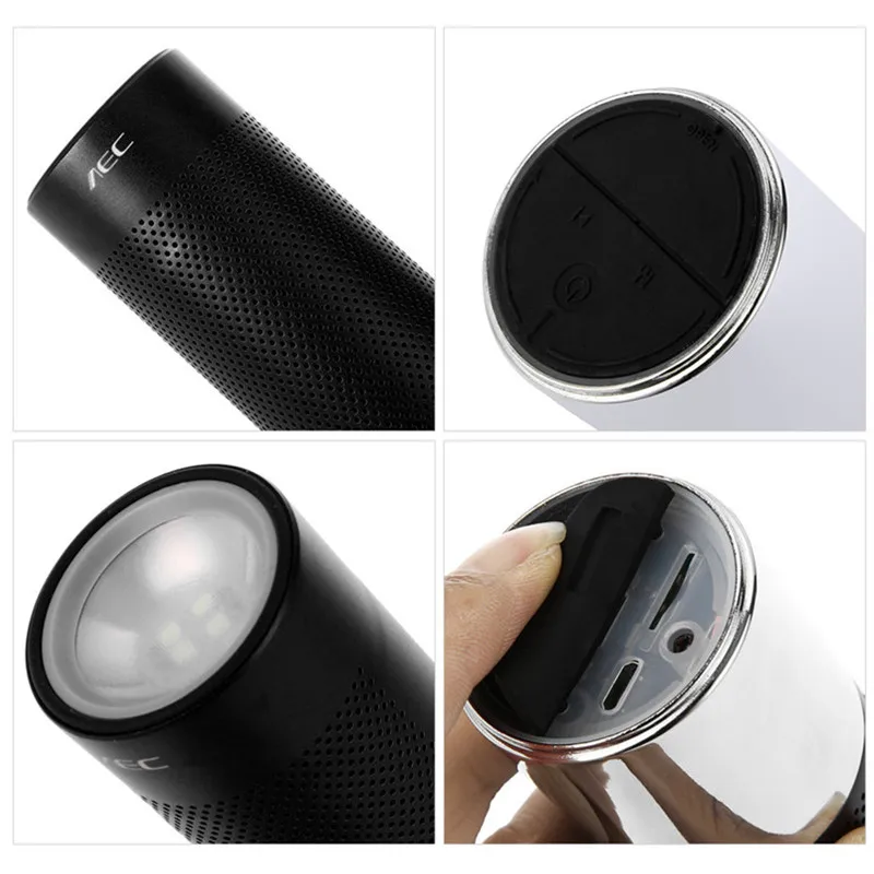 BQ201 bluetooth беспроводные колонки со светодиодным фонариком микро sd карта аудио
