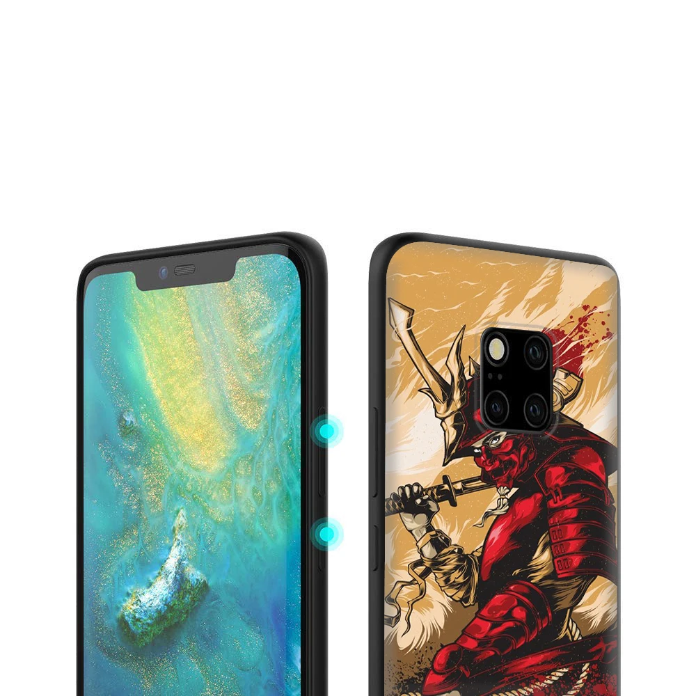 Чехол Lavaza с японским Самураем для Honor Mate 10 20S 6A 7A 7C 7X 8A 8C 8X 9 P9 Lite Pro Y6 Y7 Y9 Prime |