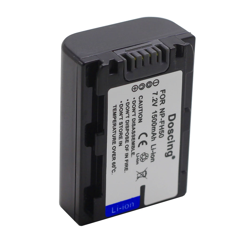 Зарядное устройство Doscing для Sony A230 A330 A290 A380 A390 NP FH50 TG3 TG5 TG7 3 шт.|Цифровые