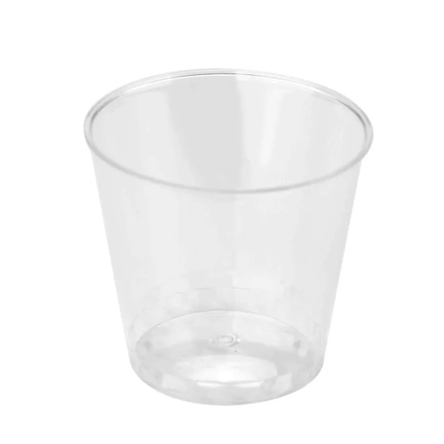 20Pcs Clear Plastic Disposable Party Shot Glasses Jelly Cups Tumblers Birthday 1128 | Дом и сад