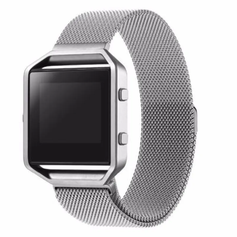 Ремешок для часов Fitbit Blaze 23 мм модный серебристый черный золотой розово ремешок