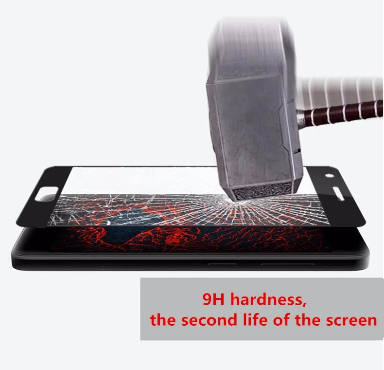 9 H 3D шелковая печатная Защитная пленка для экрана из закаленного стекла OPPO A83 A79 R15