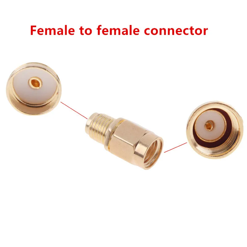2 шт. антенный коннектор FPV Для радиоуправляемых квадрокоптеров 5 8G RPSMA Female-Female |