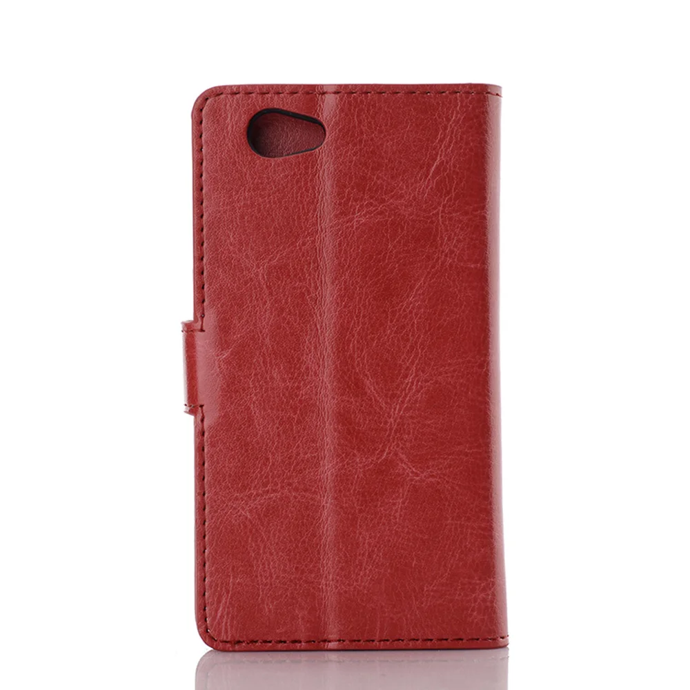 Для sony Xperia Z1 компактный корпус Crazy Horse Флип кожаный чехол для мини D5503 M51W мобильный
