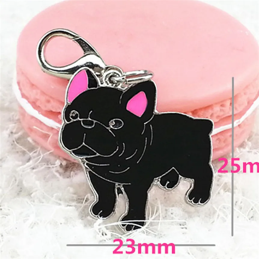 Ошейник для собаки Милая собачья бирка диск питомца ID Эмаль аксессуары Ожерелье