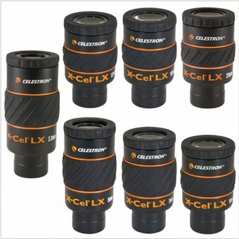 Окуляр Celestron X-CEL LX 25 мм широкоугольный высокое разрешение большой калибр мощный |
