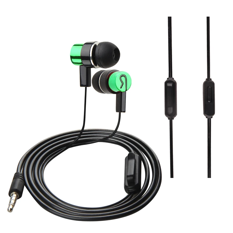 TORTOYO Mini In Ear спортивные музыкальные наушники с микрофоном 3 5 мм проводные для iPhone 6