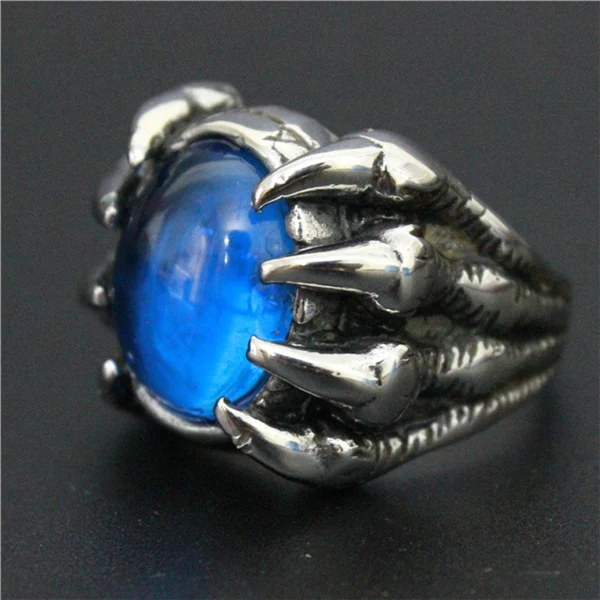 2015 мужское байкерское кольцо 316L из нержавеющей стали Готический стиль Большой