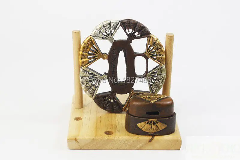 TFK020 самурайский Катана вентилятор TSUBA FUCHI Кашира фитинги для DIY|fitting| |
