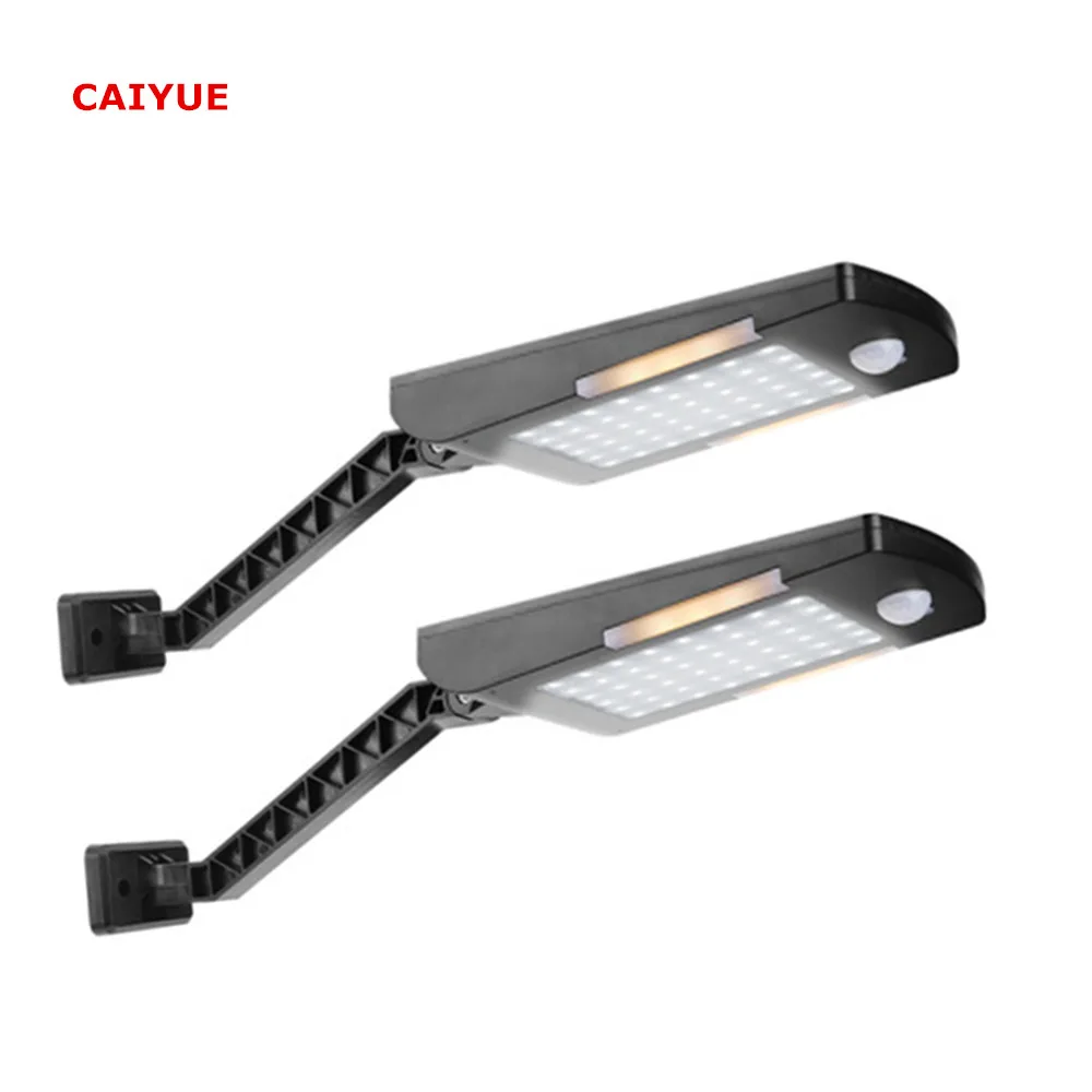 48LED + 6Led солнечный светильник наружный индукционный для человеческого тела IP65