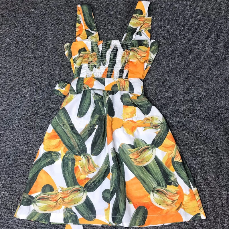 2018 подиумное дизайнерское роскошное женское платье с принтом без рукавов