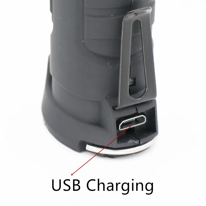 Светодиодный фонарик 5-Mode COB светодиодный кемпинговый тент лампа USB Перезаряжаемый фонарь Магнитный рабочий складной с крючком огни Открытый Lanterna