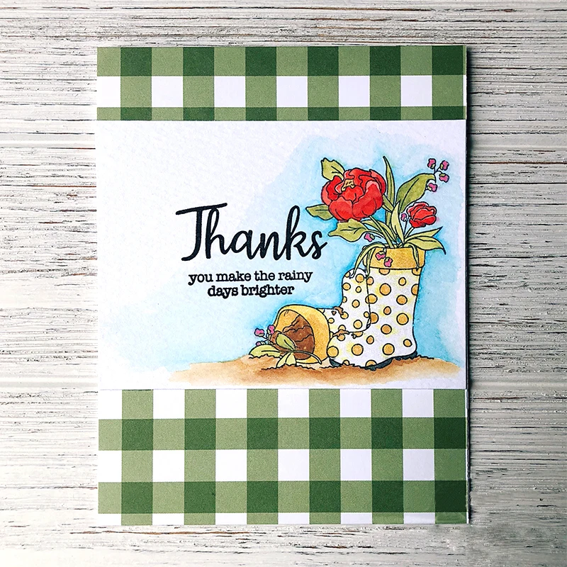 TPP маленький кролик и цыпленок прозрачные резиновые марки/Детские штампы для