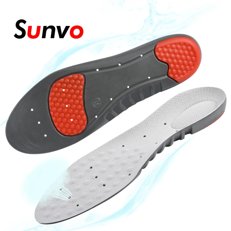 Sunvo Arch Support спортивные стельки унисекс Массажная подушка для бега впитывающие пот