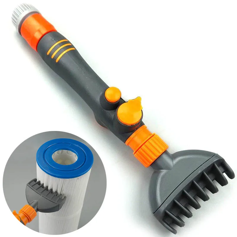 

Newly Filter Jet Cleaner Wand Cartridge Removes Debris Dirt Handheld Cleaners for Pool Hot Tub Spa Water MK