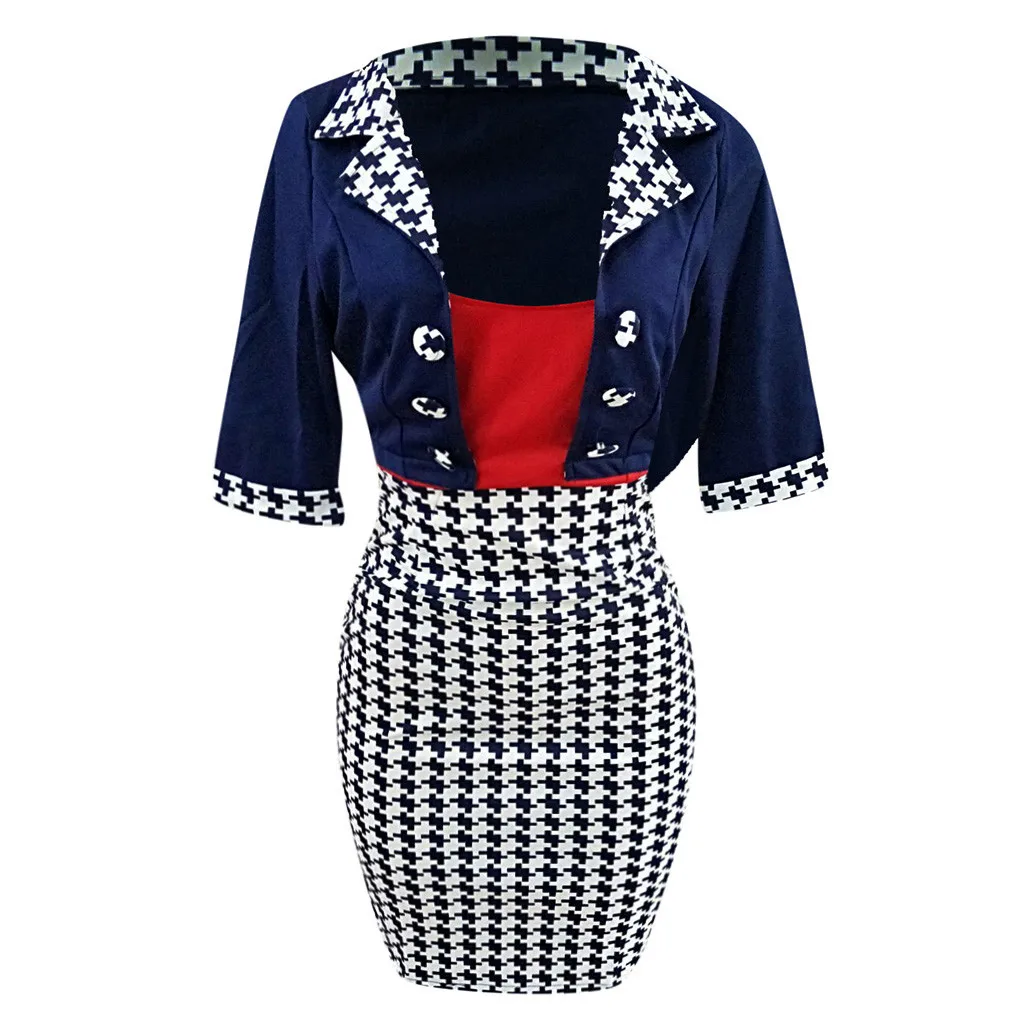 Женское облегающее платье миди повседневное средней длины с принтом и