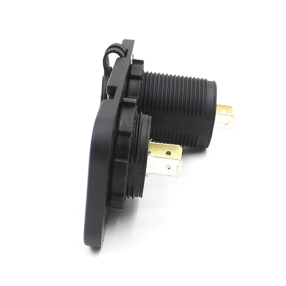 CS 247 2 в 1 Водонепроницаемый 12 24 автомобильный Мотоцикл лодка двойной USB 3.1A адаптер