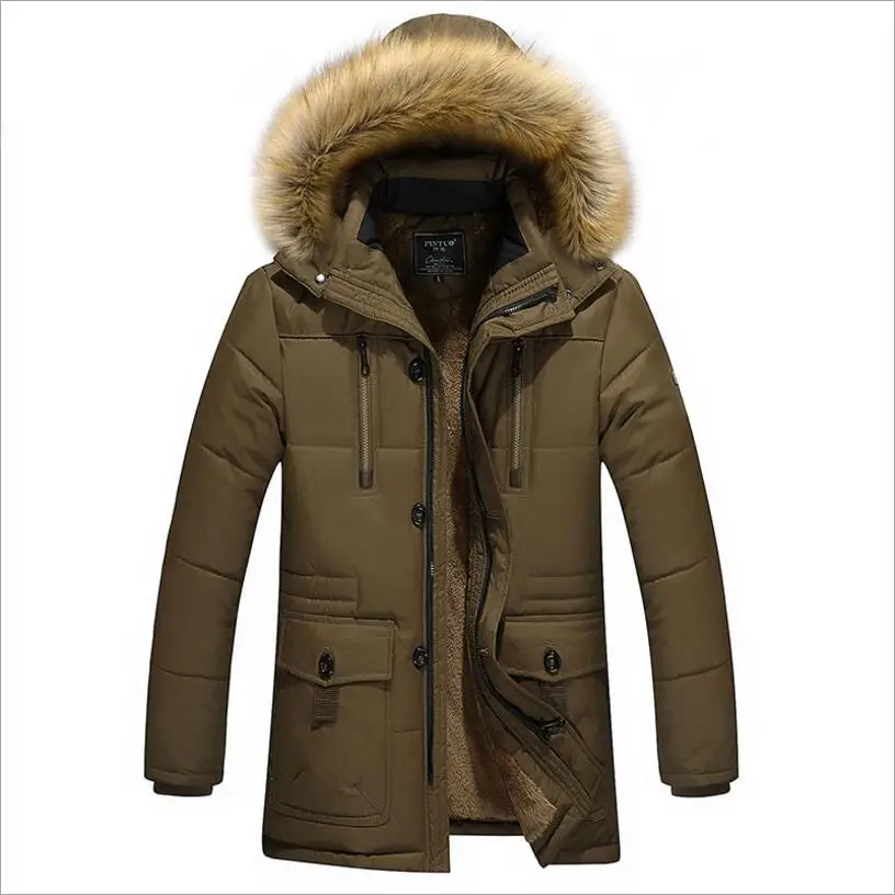 Wool Liner Men Winter Outwear Coats Down Jackets Warm Parkas New Male Hooded Thick | Мужская одежда