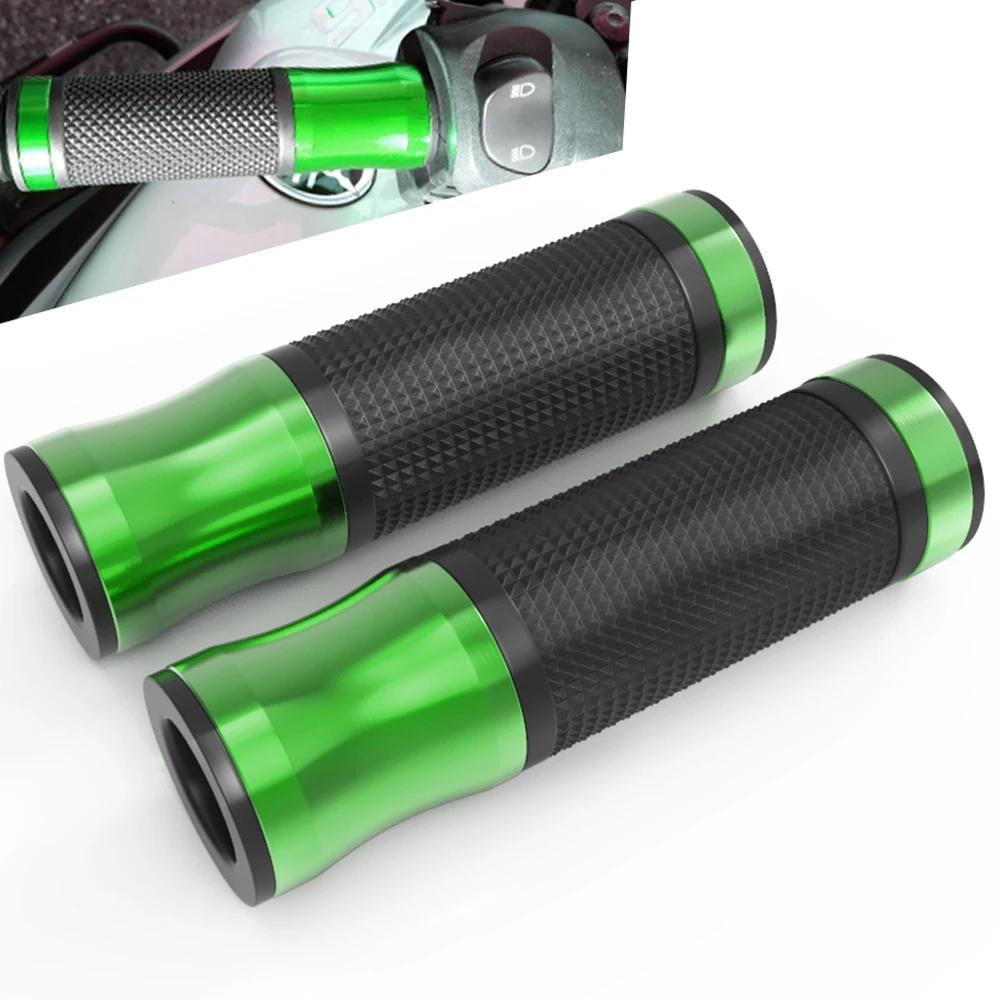 Ручки для мотоцикла 7/8 &quot 22 мм универсальный резиновый гель Kawasaki er6n Z750 Z800 Z1000 VERSYS