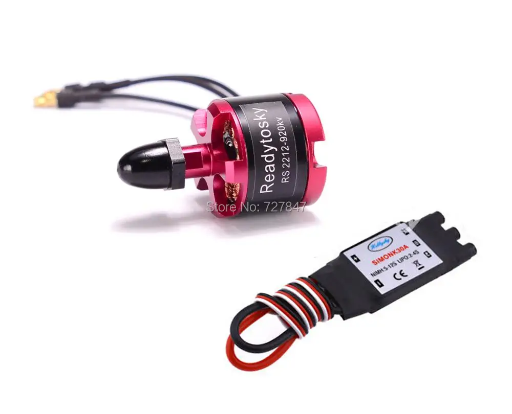 2212 920KV бесщеточный двигатель CW / CCW + 30a simonk ESC для рамы квадрокоптера F450 F550 S550