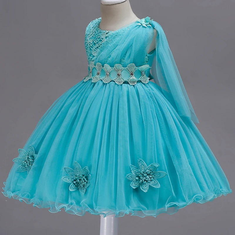 2018 детское платье с вышивкой в виде цветов для девочек черные платья-пачки