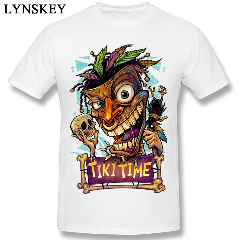 Мужская футболка Tiki Time новинка 2018 мужские брендовые модные футболки в стиле хип
