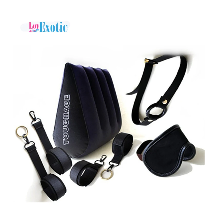 7 шт./компл. H325 TOUGHAGE надувная подушка для секса позиции комплект бондажа взрослых