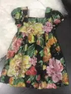 dress Платье с цветочным рисунком для маленьких девочек, милое летнее платье для маленьких девочек, детская одежда высокого качества - Цвет: dress