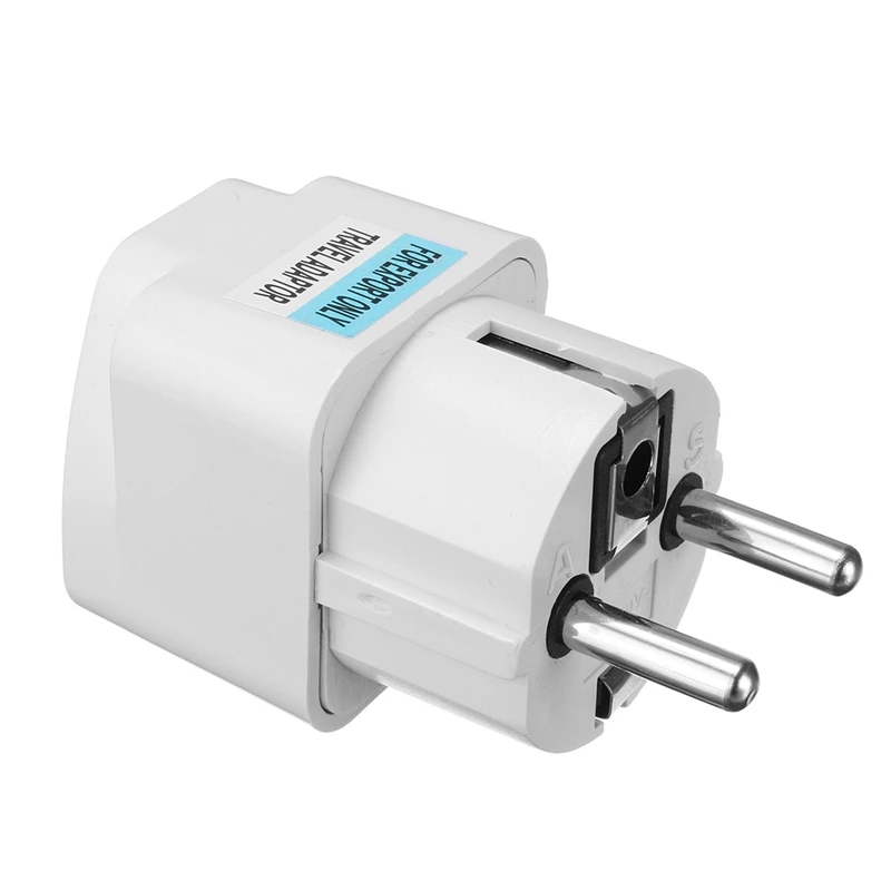 LROEY 2шт Международный дорожный универсальный адаптер конвертер AU US UK to EU вилка AC