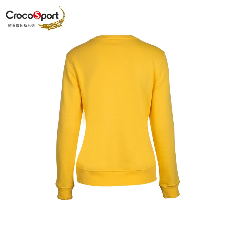 Crocosport оригинальная Женская одежда с круглым воротником, женская спортивная тренировочная футболка, Femme, Быстросохнущий хлопковый топ, одежда для женщин