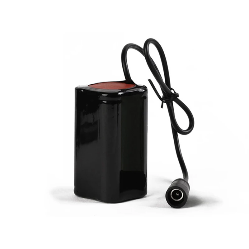 8 4 V 6400mAh перезаряжаемый аккумулятор 4x18650 для фары велосипеда велосипедные