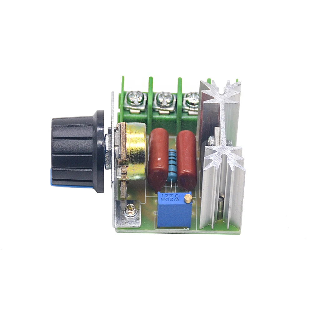 AC 220V 2000W SCR регулятор напряжения диммеры Диммеры Регулятор скорости двигателя