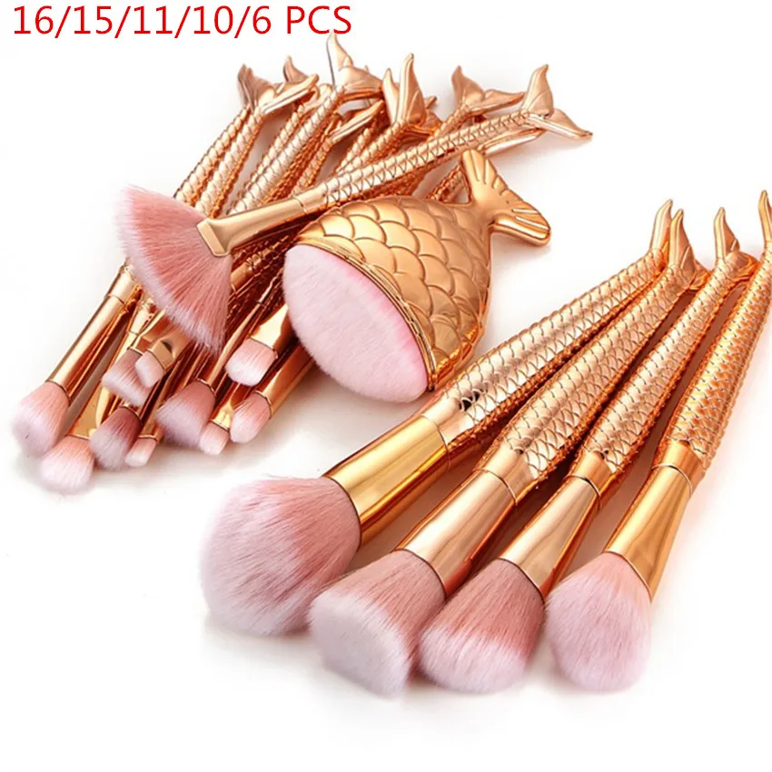 16/15/11/10/6 шт Make Up Набор для бровей кисточки кисточка основы косметические кисти