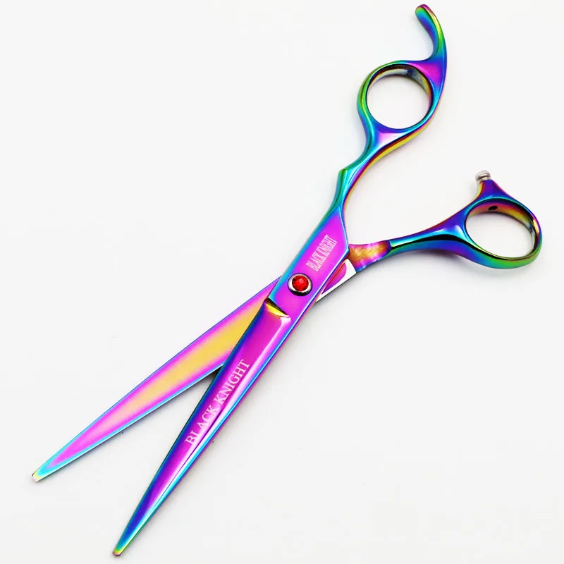 BLACK KNIGHT Professional Hairdressing scissors 7 inch Cutting Barber shears pet color style | Красота и здоровье