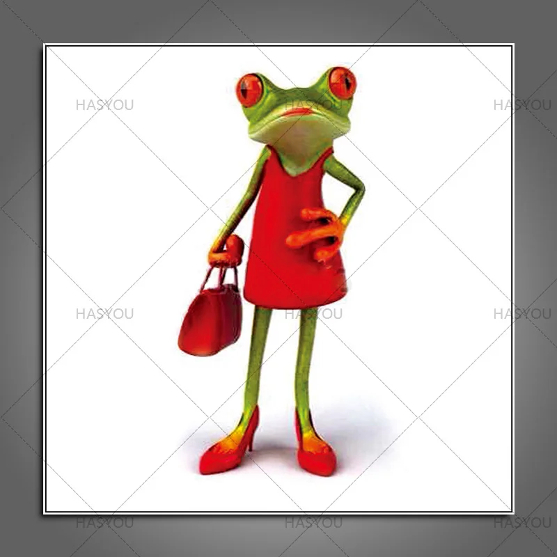 Красивая миска. Абстрактный декор в виде лягушки прекрасное животное картина