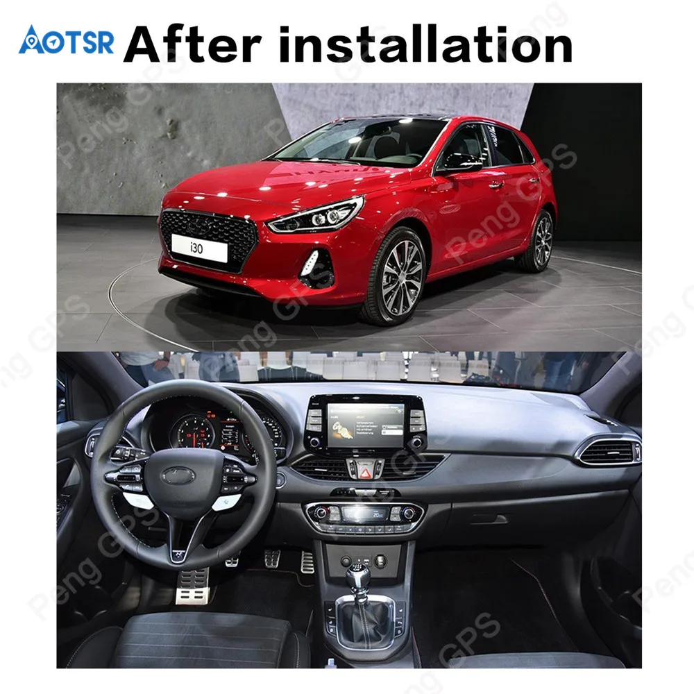 Восьмиядерный 4G+ 64G Android 9,0 для hyundai i30 автомобильный dvd-плеер навигация gps Радио стерео видео головное устройство Поддержка камеры