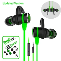 plextone g20 in ear earphones stereo earbuds gaming headsets noise canceling with mic with retail box pk razer hammerhead pro v2