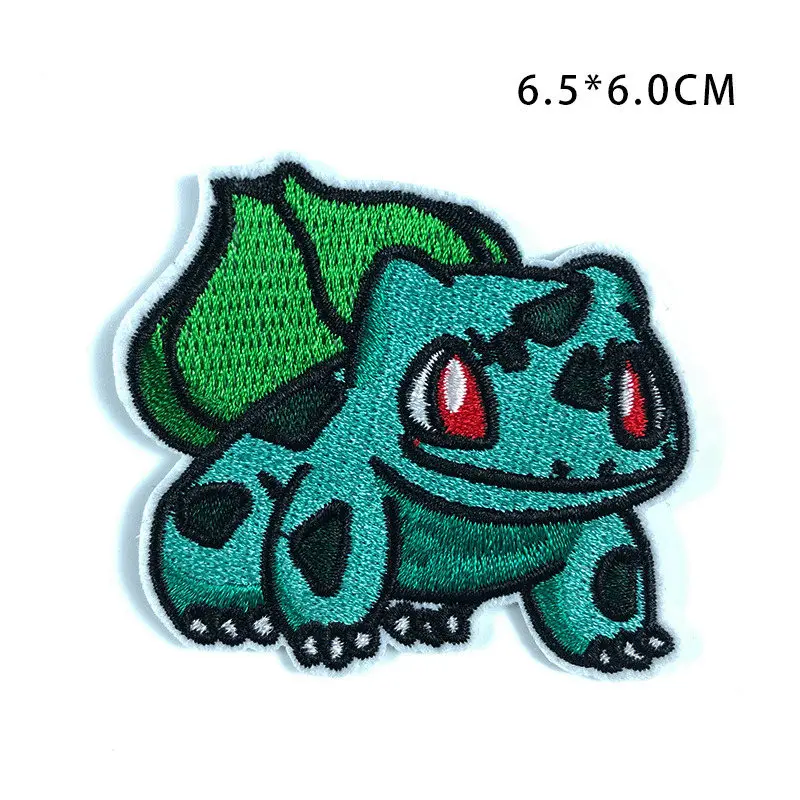 6 Логотип команды Pikachu Pokemon Go, нашивки на железе для одежды, 70*70 мм, серия игр, косплей костюм, вышитая эмблема, значок - Цвет: 6