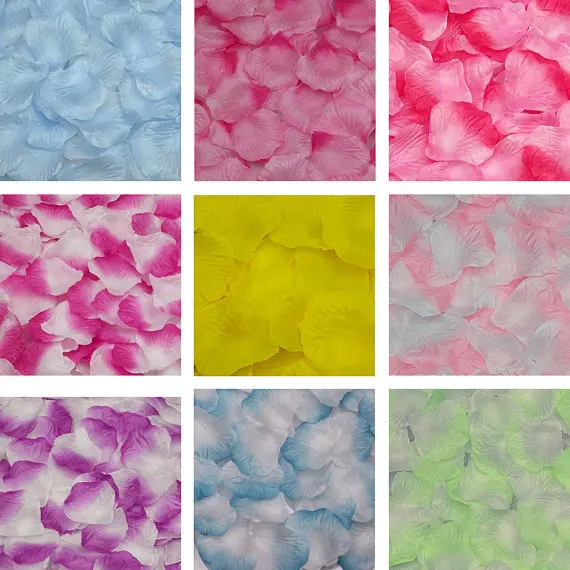 Wholesale Wedding Rose Petals 1000pcs/lot Decorations Flowers Polyester New Fashion 2018 Artificia | Свадьбы и торжества