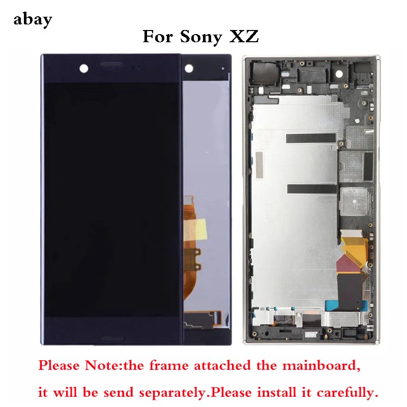 ЖК дисплей 5 2 дюйма для SONY Xperia XZ сменный дигитайзер сенсорного экрана F8331 F8332 рамка