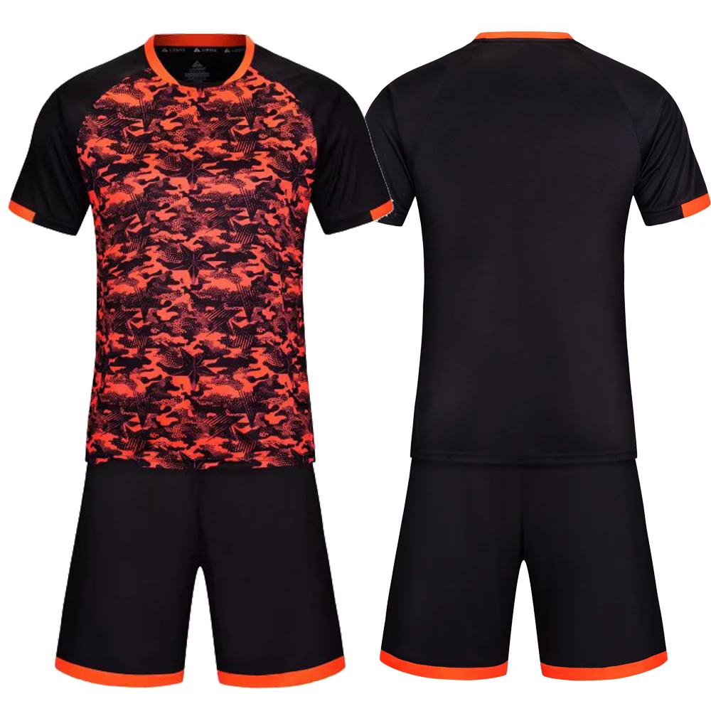 Геометрические футбольные трикотажные изделия 2018 Детские мужские набор