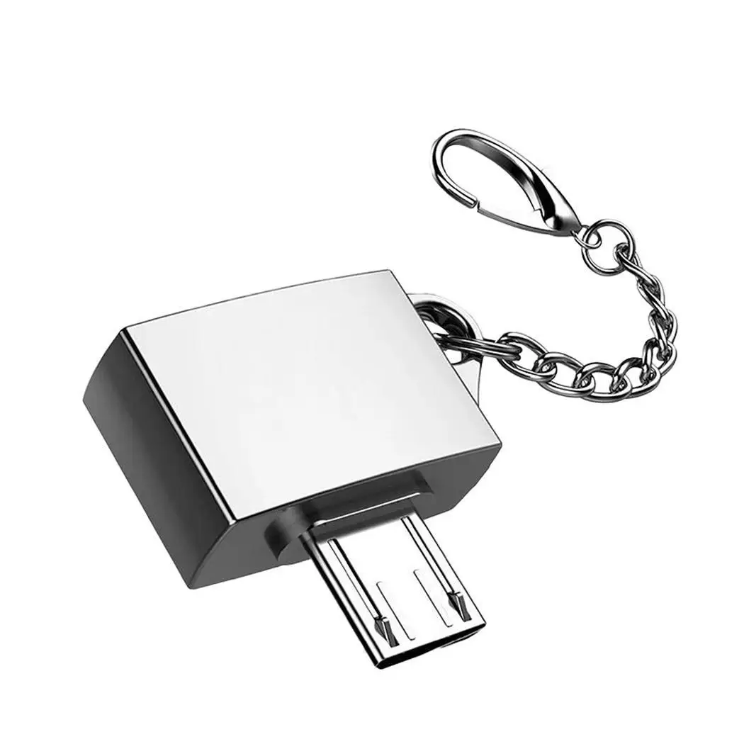 Металл микро к USB2.0 Мини OTG Многофункциональный преобразователь головка для