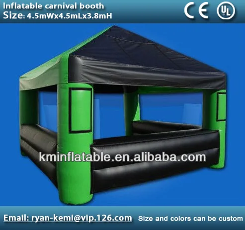 

free shipping 15ft inflatable carnival booth promotional inflatable bar inflatable advertising tent