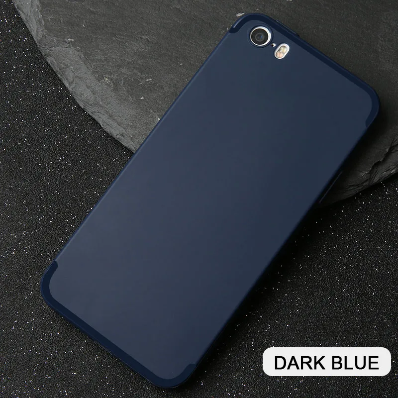 Dark Blue ITEUU 5 5S ультратонкий ТПУ матовый чехол для iphone 5 5S SE чехол s силиконовый гелевый тонкий мягкий чехол для iphone 5 5S SE - Цвет: Dark Blue