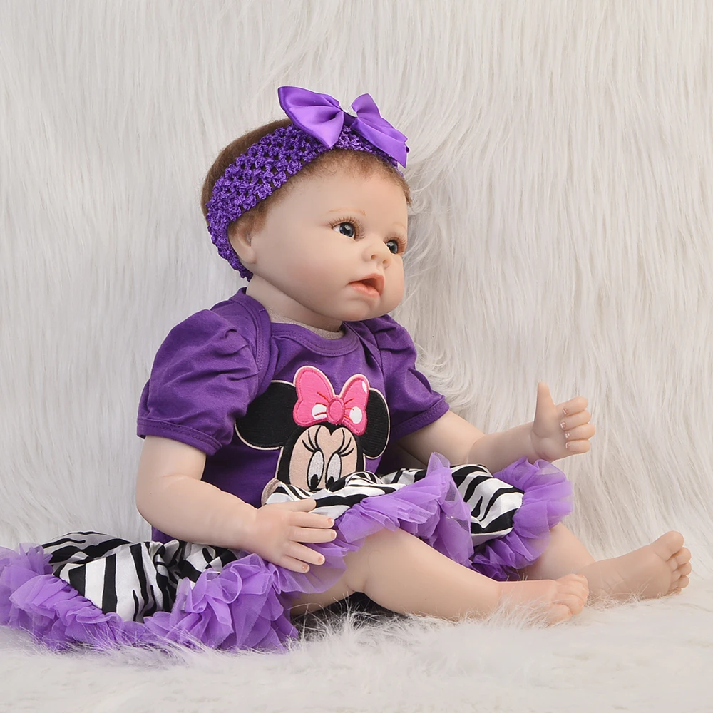 Бренд npk bebes reborn Мягкие силиконовые куклы Bebe живой 22 &quot55 см горячая Распродажа