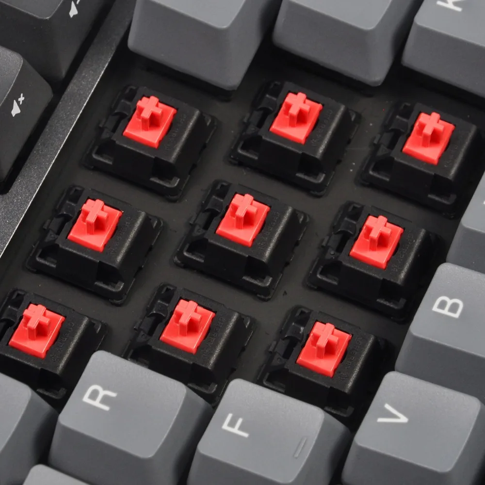 Механическая клавиатура DURGOD с 104 клавишами [Cherry Switch] PBT проводная двумя колпачками