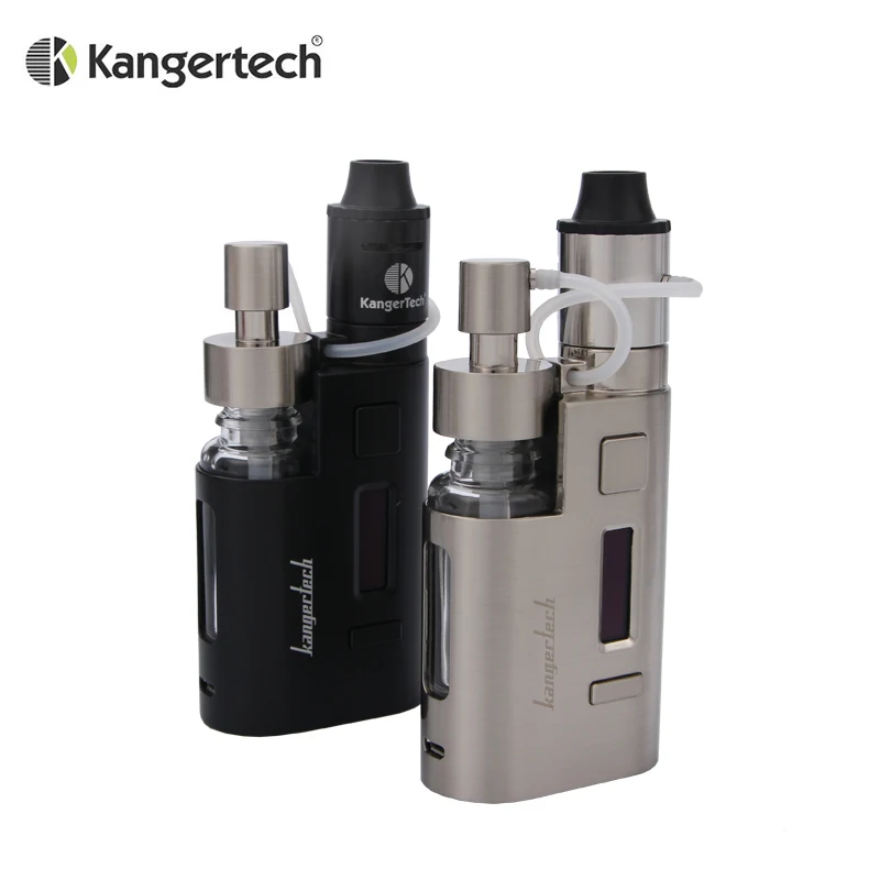 Kanger Drip EZ стартовый набор 80 Вт электронная сигарета коробка мод Vape насос RBA 0.3Ohm