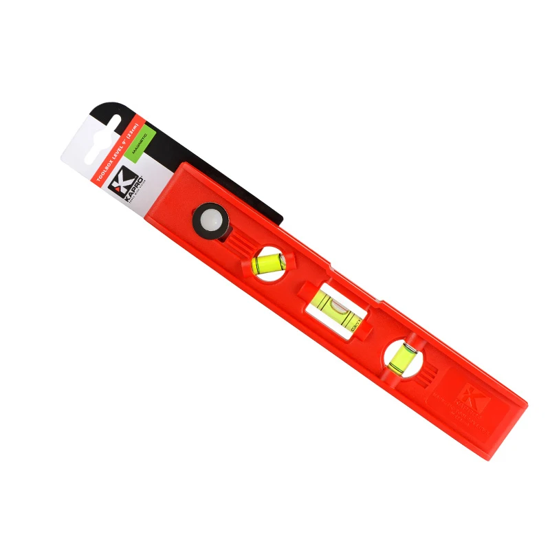 KAPRO Mini Portable 3 Spirit Bubbles 23cm Magnetic Level Measuring Instrument Horizontal Vertical 45 Degree Gauge Ruler | Инструменты