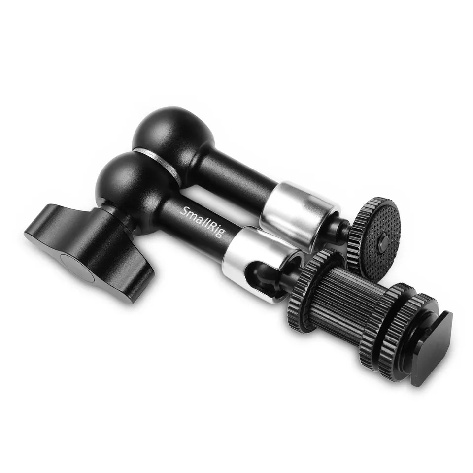 SmallRig шарнирная розетка макс. 7 дюймов в длину с креплением для холодного башмака и резьбовым винтом 1/4-20-1497