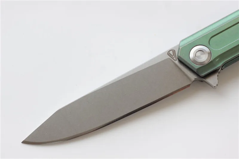 Новинка года Vouking дизайн T05 titanium сплав ручка 12C27N лезвия Открытый Отдых фрукты складной нож Инструменты
